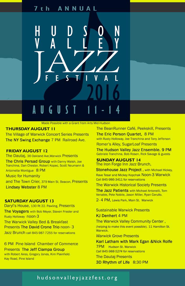 The Hudson Valley Jazz Festival celebrates local artists with shows in ...