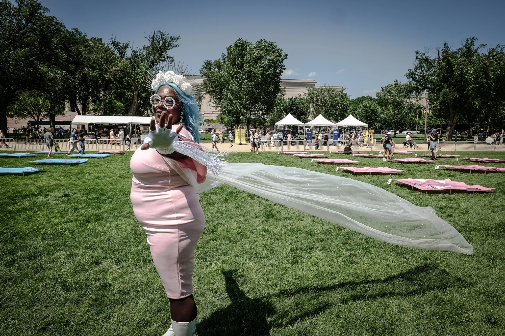 "Freedom To Be Monument" Unveiled on the National Mall in Support of Trans Rights
