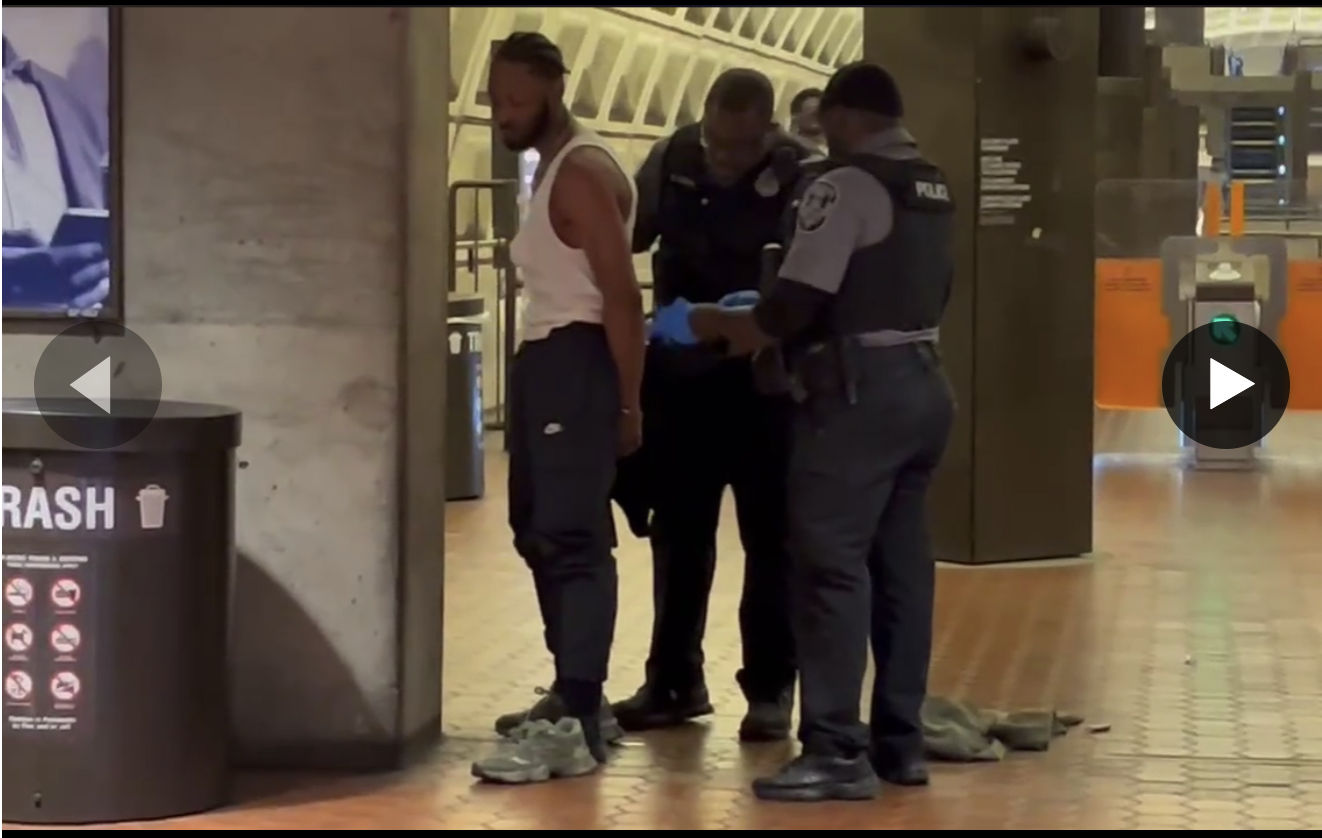 Man Arrested at Gallery Place Metro After Assaulting Officer During Fare Evasion Stop