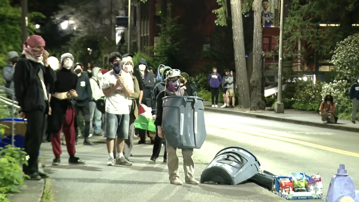 Pro-Palestinian Protesters Arrested After Occupying University of Washington Engineering Building