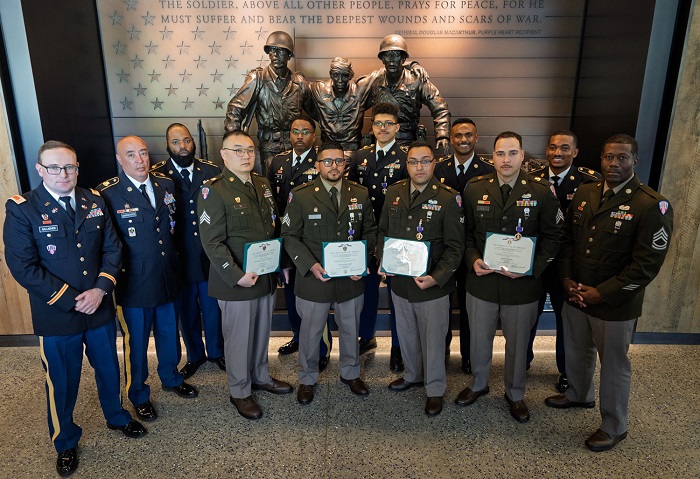 Ten New York Army National Guard Soldiers Awarded Purple Heart for Heroism in Jordan Drone Attack