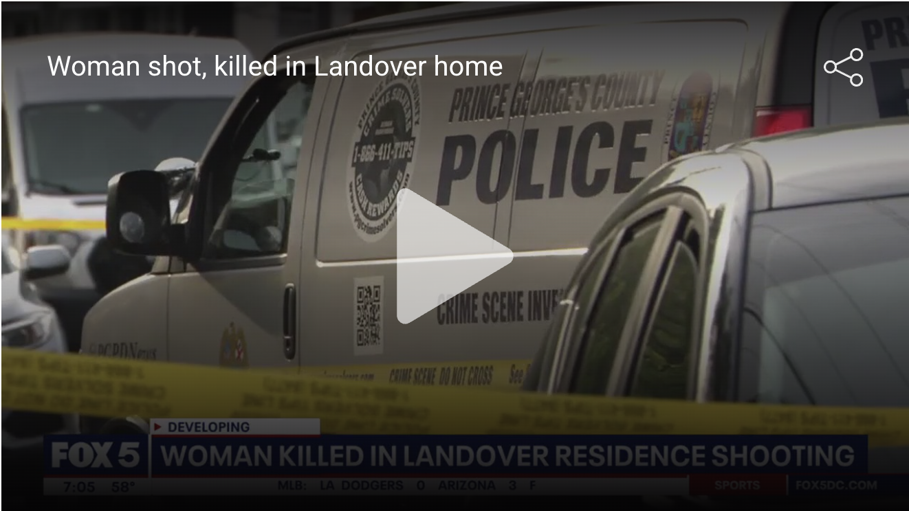 Woman Found Shot to Death Inside Prince George’s County Home