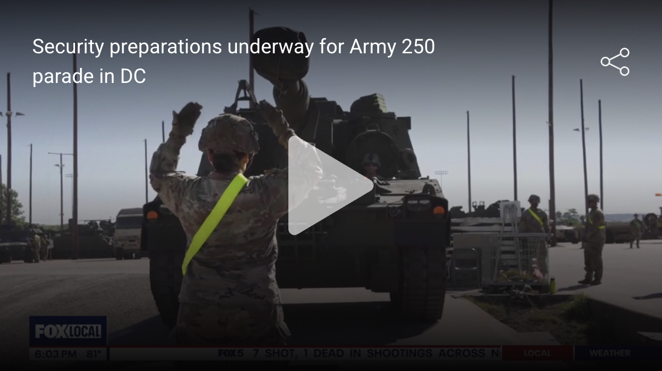 Army 250 Parade Security: 19 Miles of Barricades, Drones, and Thousands of Agents in D.C.