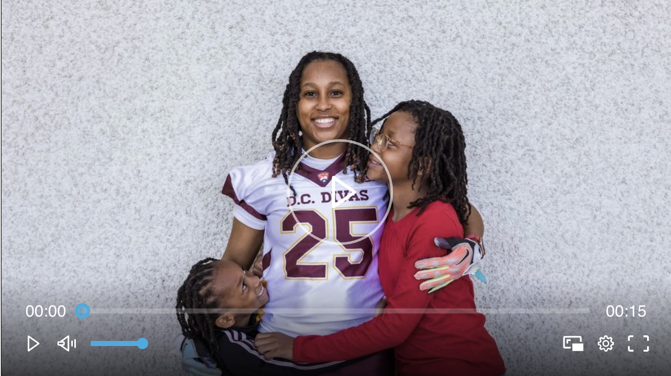 Kucheria Johnson: Balancing Football, Family, and a Career with the DC Divas