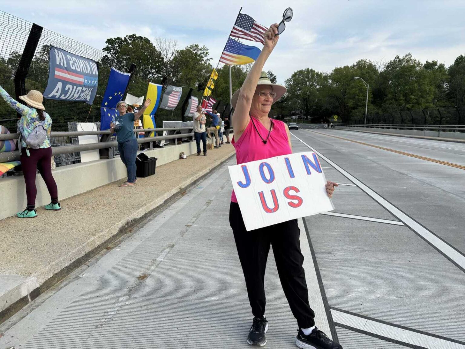 Mass Protests Planned on Langston Blvd and I-66 Overpasses Ahead of Military Parade
