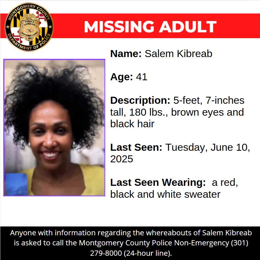 Public Assistance Needed to Find Missing Silver Spring Woman