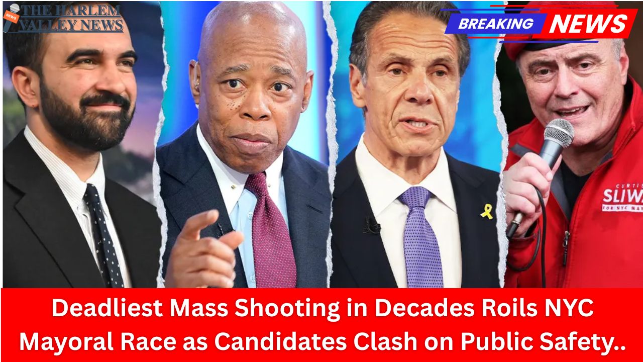 Deadliest Mass Shooting in Decades Roils NYC Mayoral Race as Candidates Clash on Public Safety