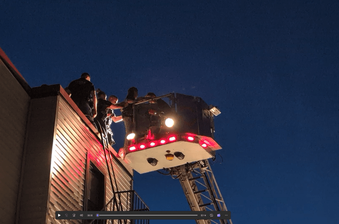 Elderly Woman with Dementia Rescued from Poughkeepsie Rooftop