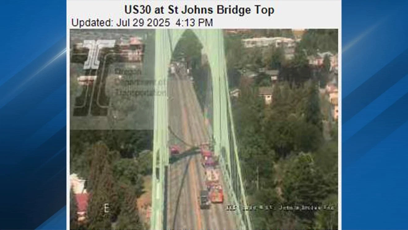Emergency Response Shuts Down St. Johns Bridge During Tuesday Commute