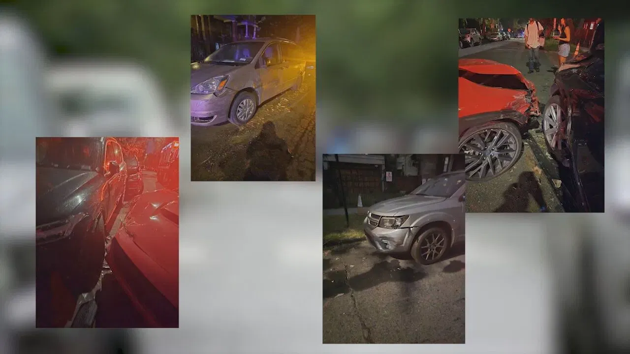 Exclusive Video Captures Reckless Driver Damaging Over a Dozen Cars in Northeast D.C.
