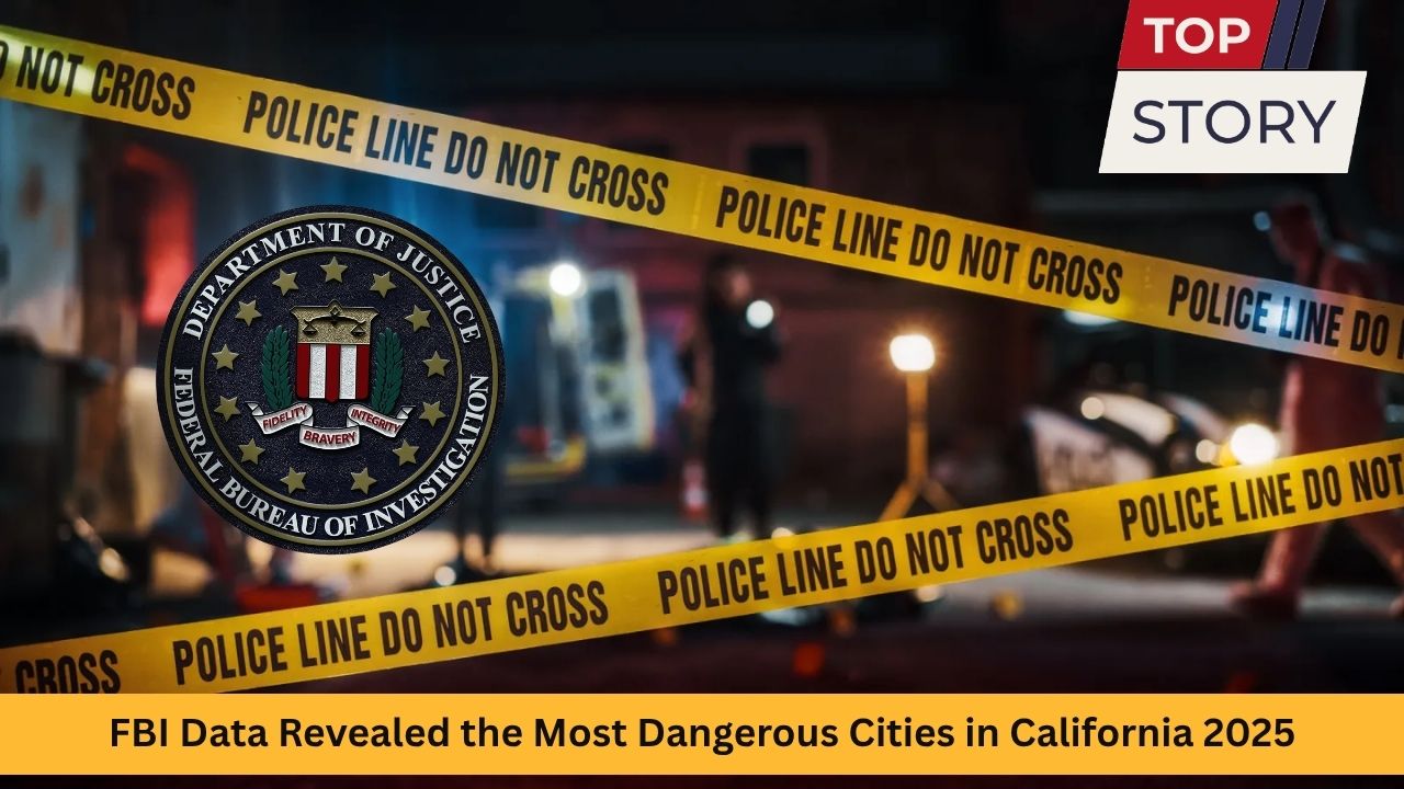 FBI Data Revealed the Most Dangerous Cities in California 2025