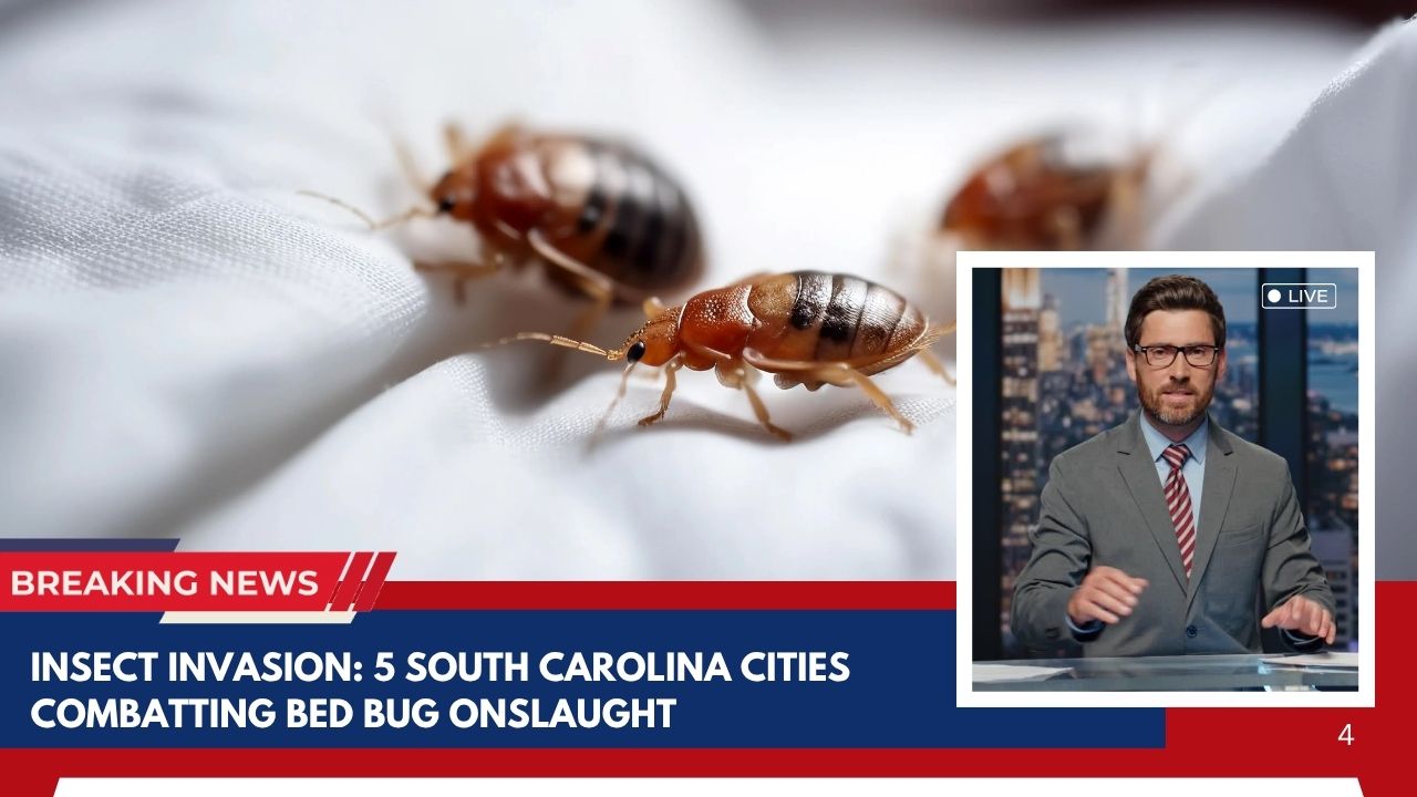 Insect Invasion: 5 South Carolina Cities Combatting Bed Bug Onslaught