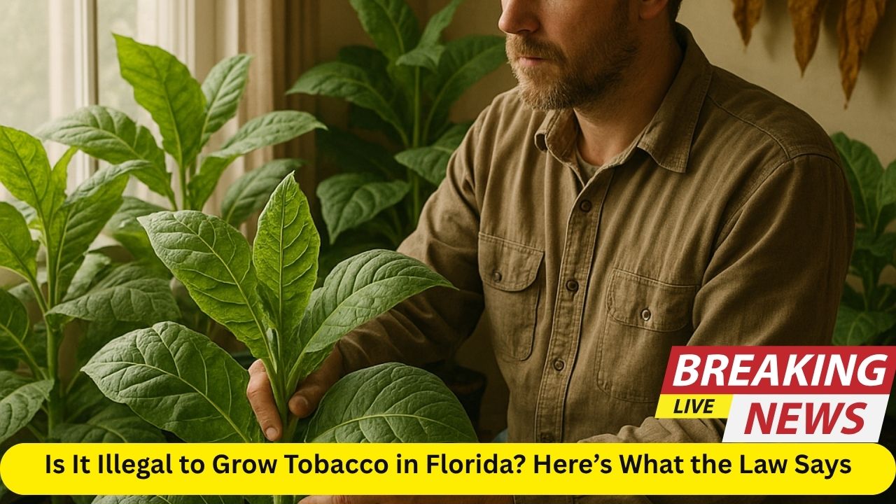 Is It Illegal to Grow Tobacco in Florida Here’s What the Law Says