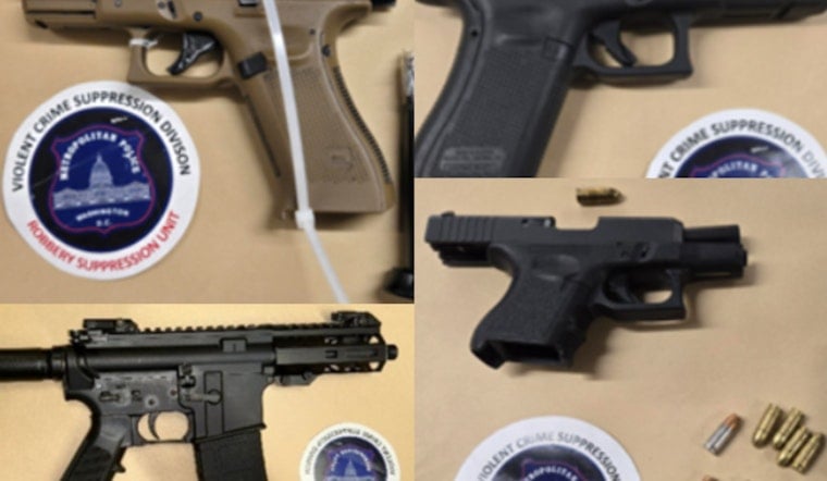 MPD Recovers 49 Firearms in Week-Long Operation to Curb Gun Violence in Washington, D.C.