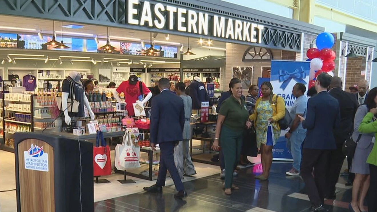 Mayor Bowser Celebrates Opening of Eastern Market Store at Reagan National Airport