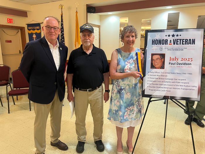 Senator Rolison Honors Local Vietnam Veteran with New York State Liberty Medal
