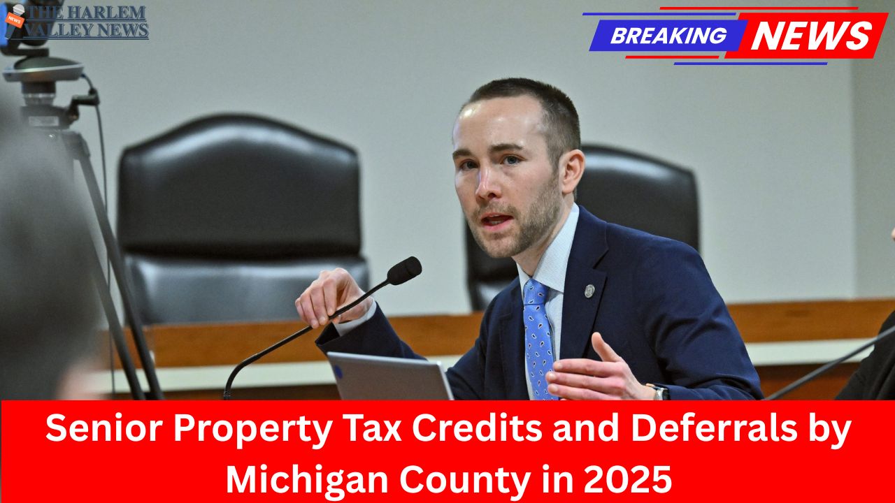 Senior Property Tax Credits and Deferrals by Michigan County in 2025