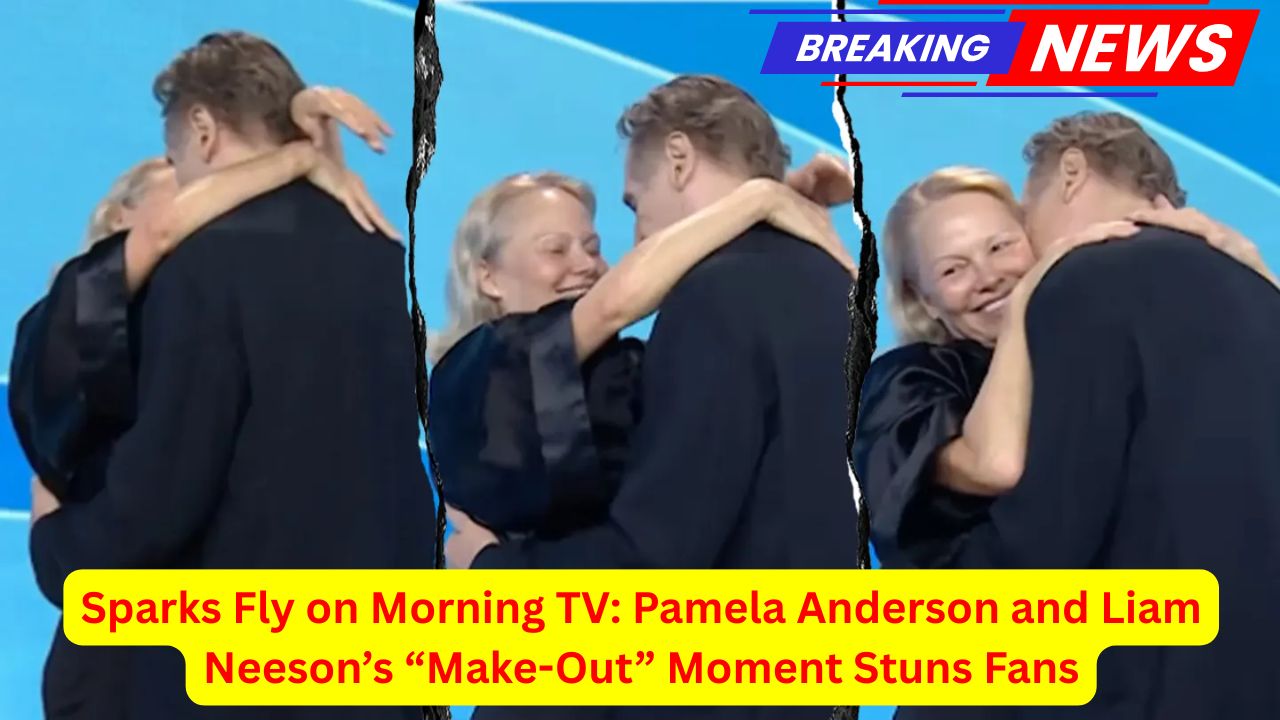 Sparks Fly on Morning TV: Pamela Anderson and Liam Neeson’s “Make-Out” Moment Stuns Fans