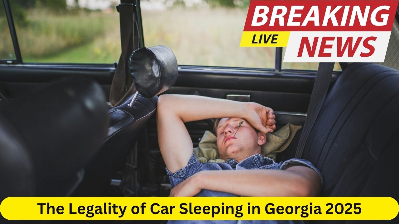 The Legality of Car Sleeping in Georgia 2025: What You Need to Know