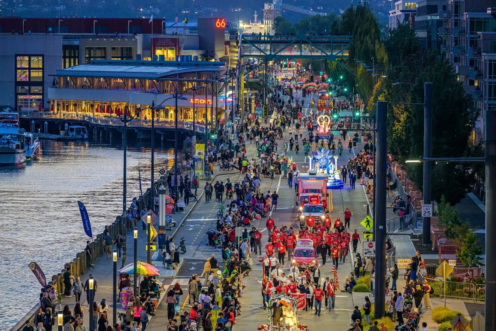 Torchlight Parade Shines Bright with New Waterfront Route and Nighttime Return