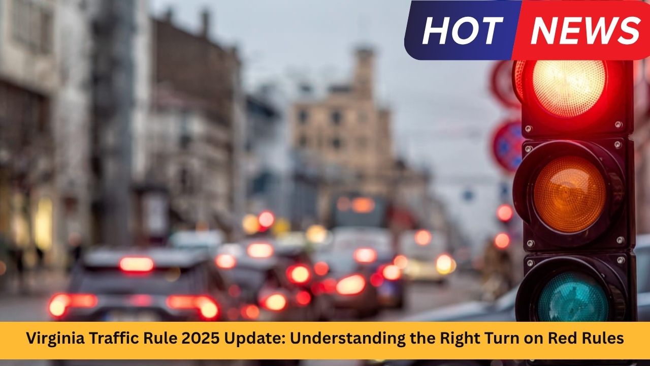 Virginia Traffic Rule 2025 Update: Understanding the Right Turn on Red Rules