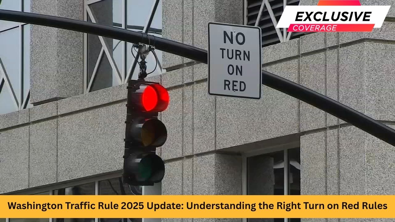 Washington Traffic Rule 2025 Update: Understanding the Right Turn on Red Rules
