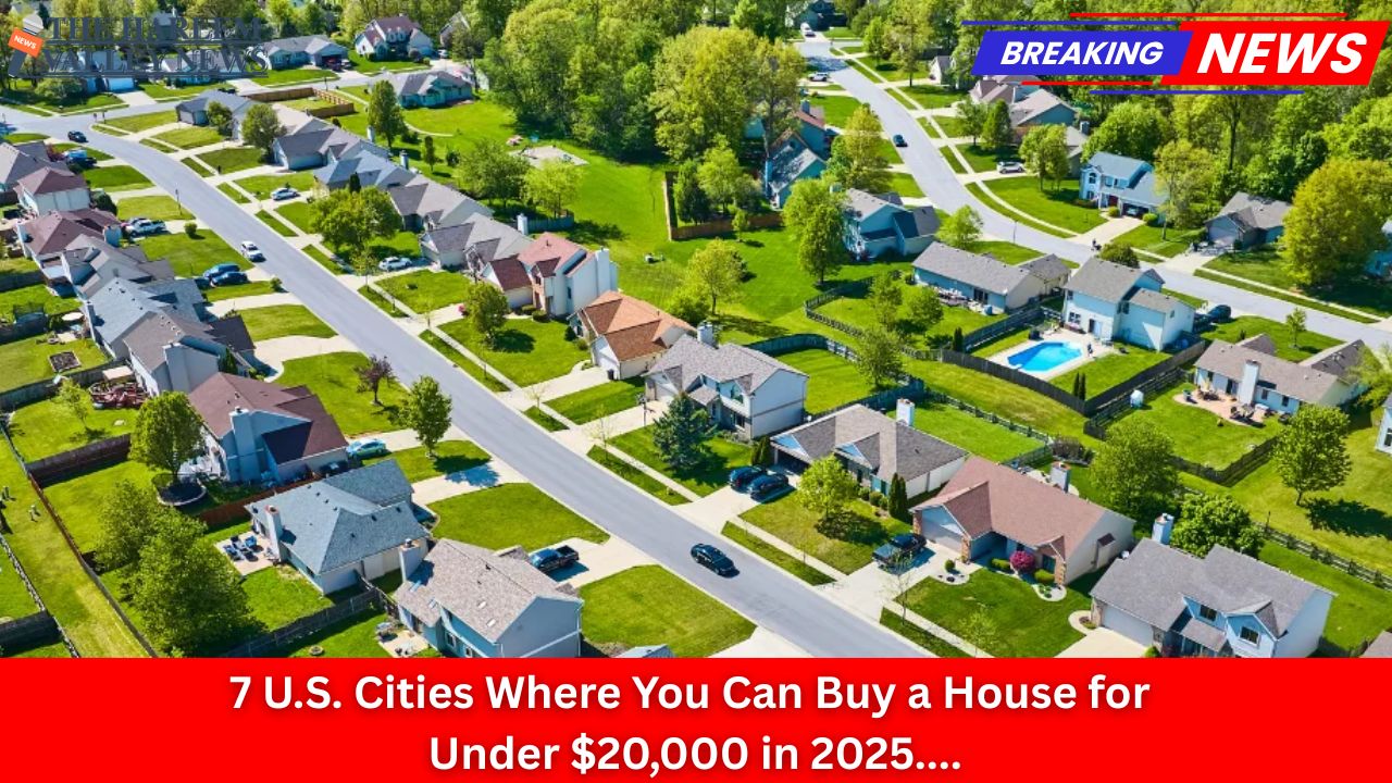 7 U.S. Cities Where You Can Buy a House for Under $20,000 in 2025