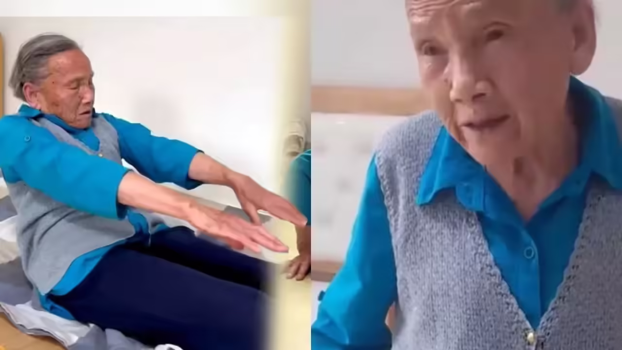 92-Year-Old Chinese Grandma Stuns Netizens With Her Daily Routine of 200 Push-Ups and 100 Sit-Ups