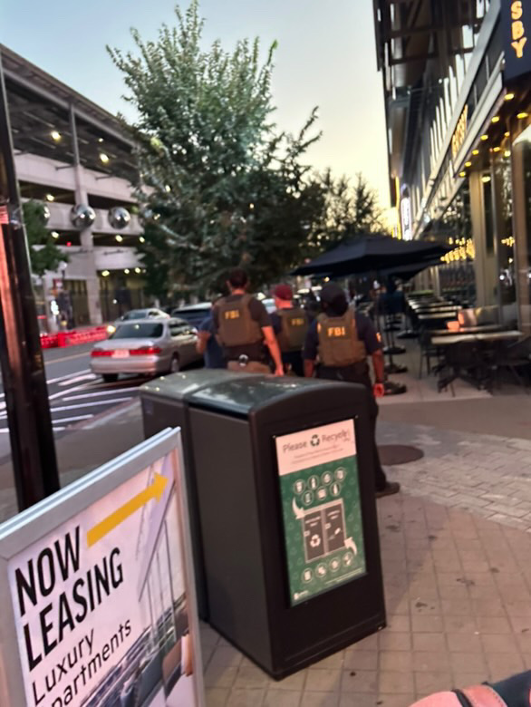 Federal Agents Flood Multiple D.C. Neighborhoods Sunday Night