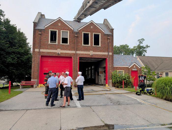 Fire Damages Living Quarters of Historic Poughkeepsie Firehouse