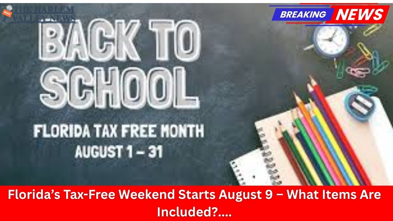 Florida’s Tax-Free Weekend Starts August 9 – What Items Are Included?
