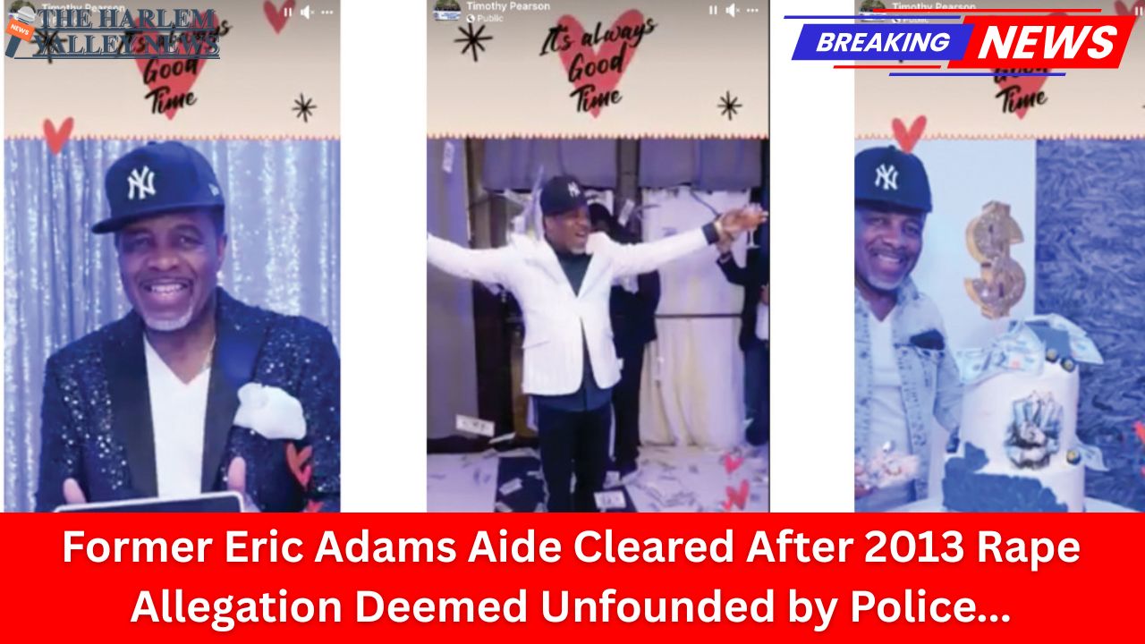 Former Eric Adams Aide Cleared After 2013 Rape Allegation Deemed Unfounded by Police