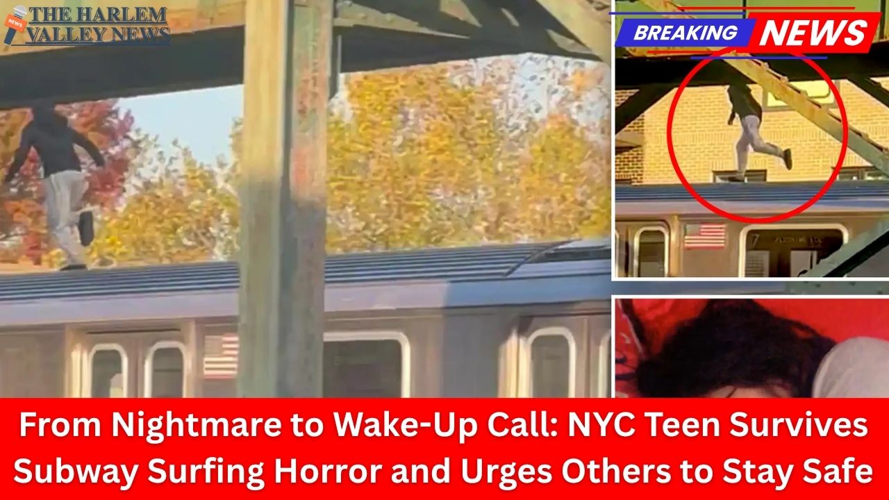 From Nightmare to Wake-Up Call: NYC Teen Survives Subway Surfing Horror and Urges Others to Stay Safe