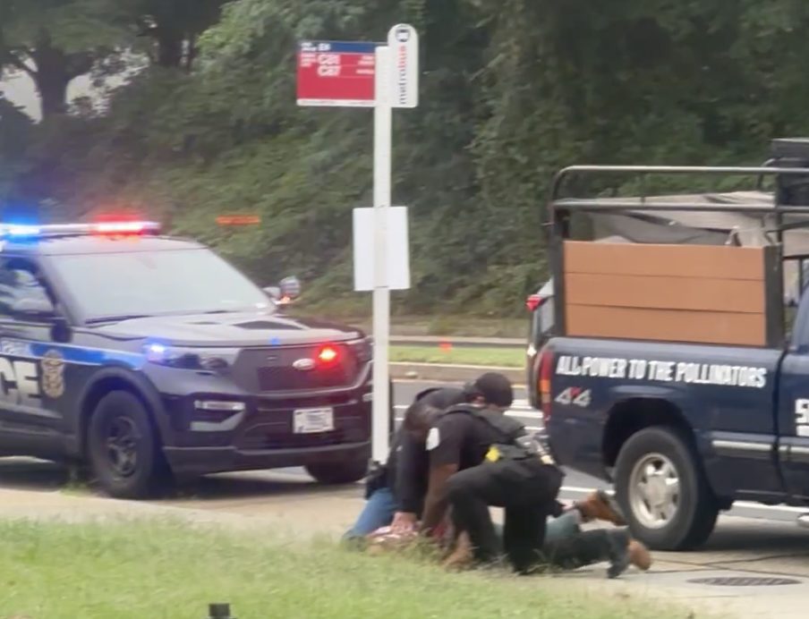 Heavy Police Activity Reported on Military Road; Man Arrested from Plumbing Truck