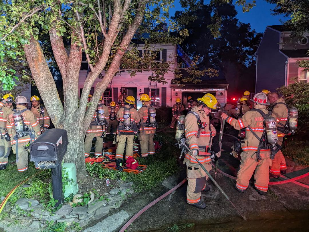 Hybrid Vehicle Fire Spreads to Silver Spring Home; Residents and Pet Escape Safely