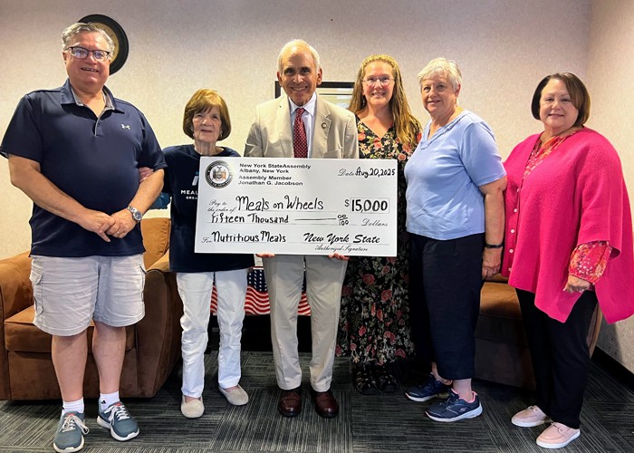 Jacobson Secures $15,000 for Newburgh Meals on Wheels
