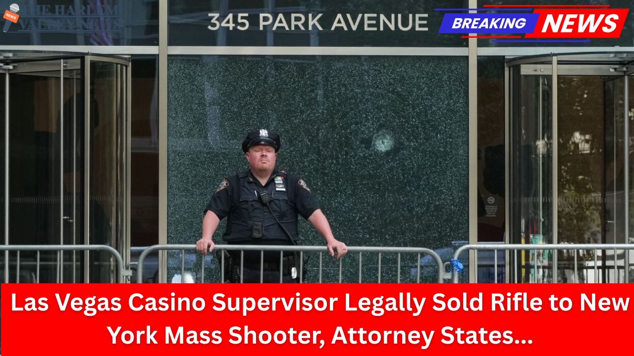 Las Vegas Casino Supervisor Legally Sold Rifle to New York Mass Shooter, Attorney States