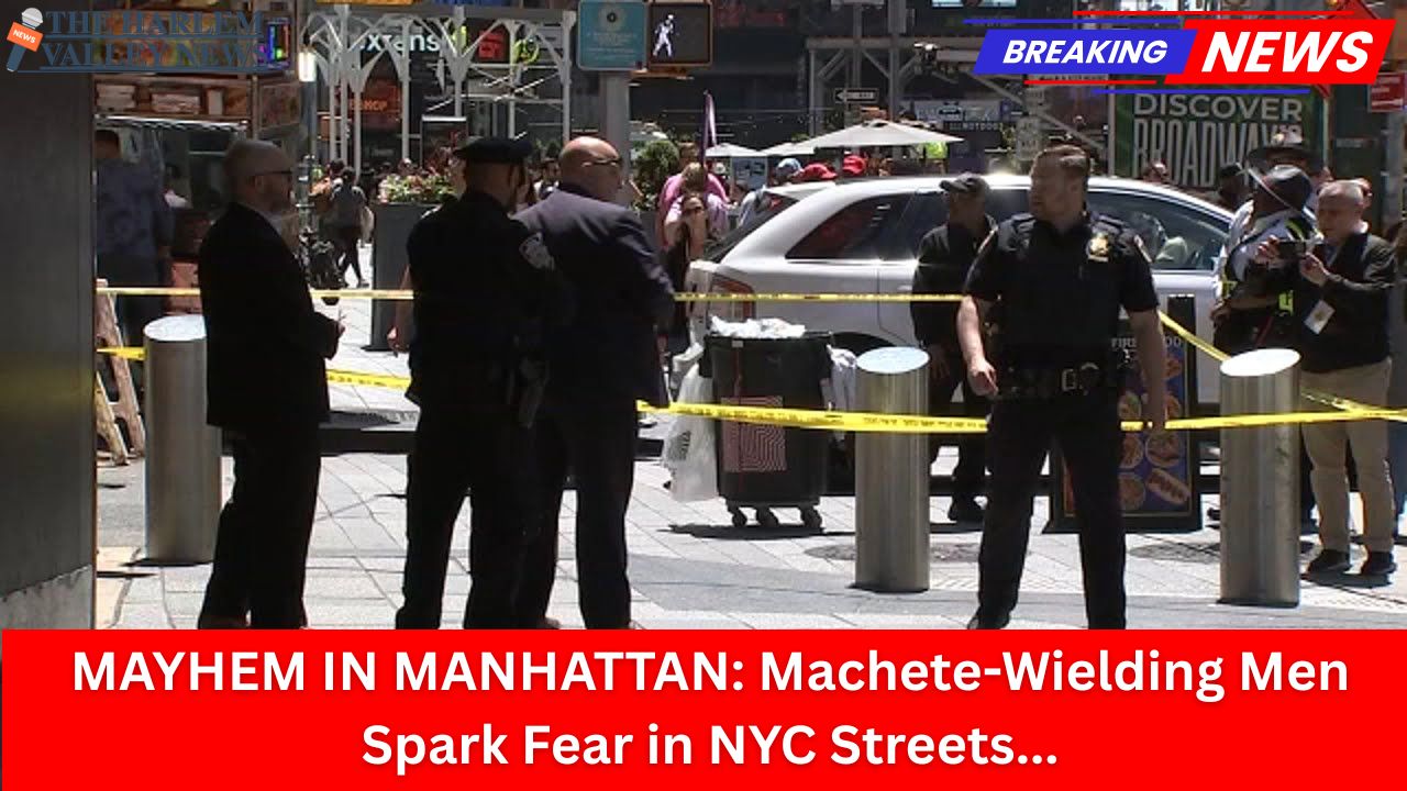 MAYHEM IN MANHATTAN: Machete-Wielding Men Spark Fear in NYC Streets