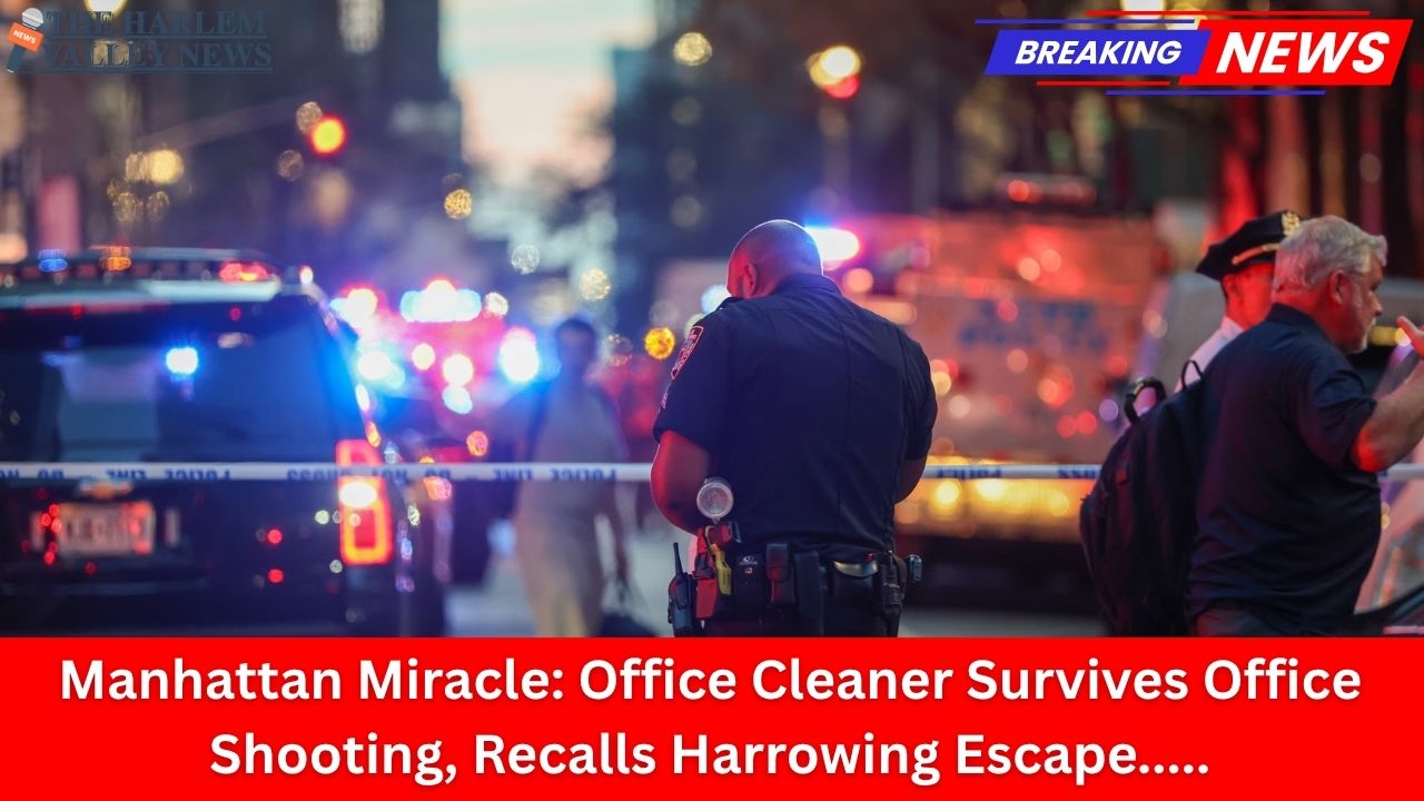 Manhattan Miracle: Office Cleaner Survives Office Shooting, Recalls Harrowing Escape