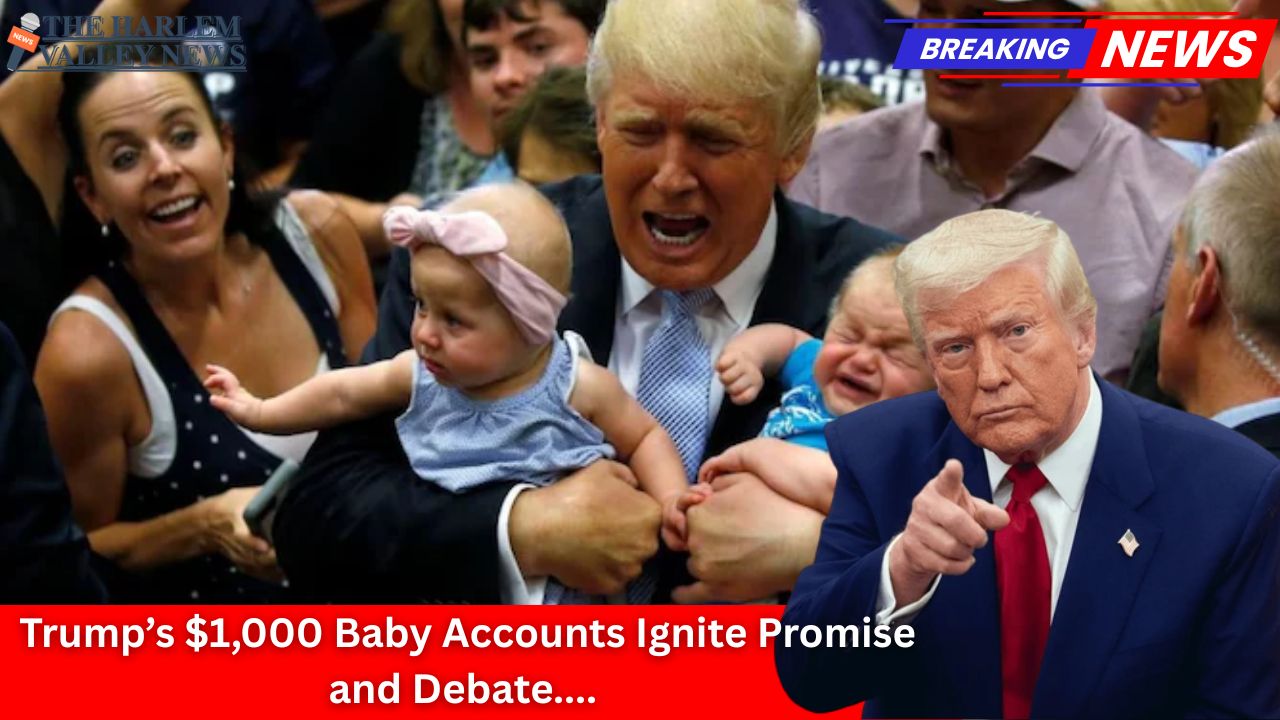 New York, US: A New Chapter in Financial Parenting: Trump’s $1,000 Baby Accounts Ignite Promise and Debate