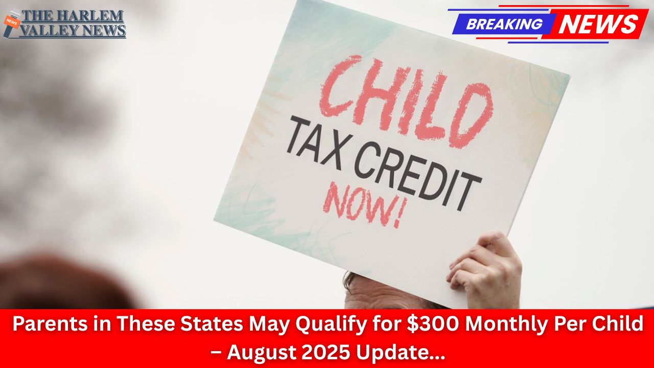 Parents in These States May Qualify for $300 Monthly Per Child – August 2025 Update