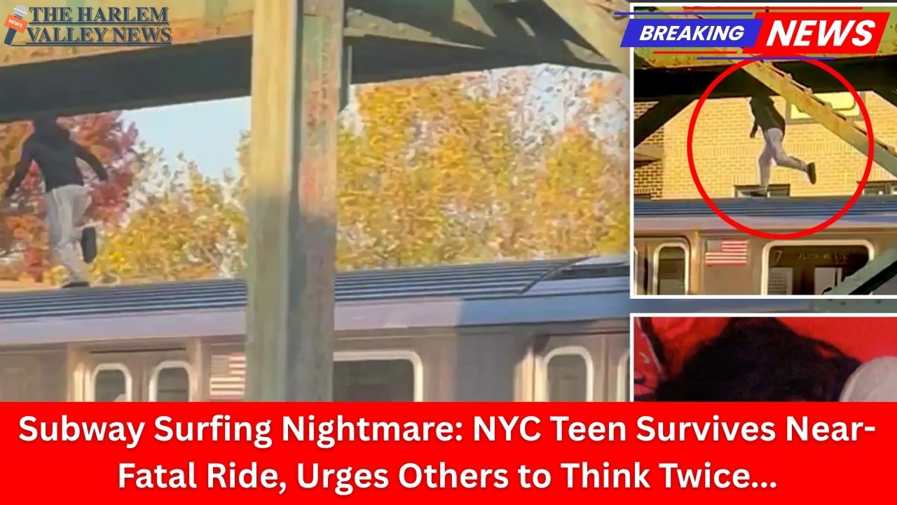 Subway Surfing Nightmare: NYC Teen Survives Near-Fatal Ride, Urges Others to Think Twice