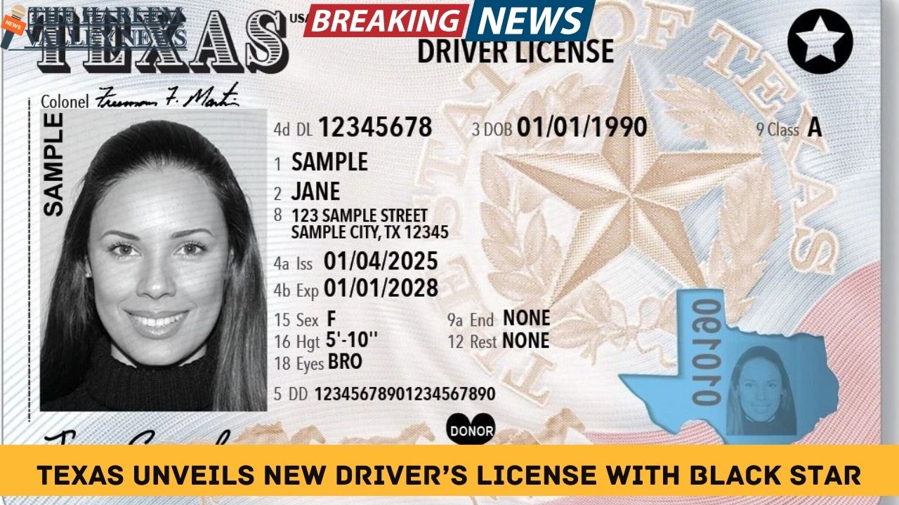 Texas Unveils New Driver’s License With Black Star