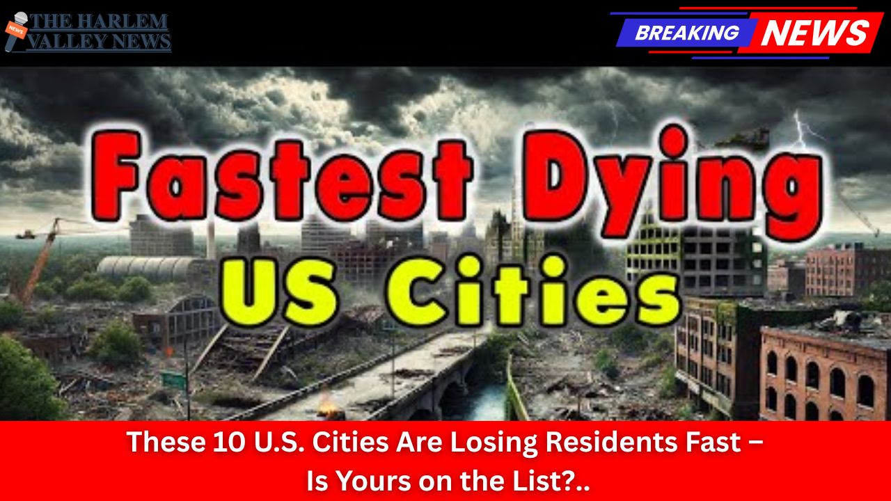 These 10 U.S. Cities Are Losing Residents Fast – Is Yours on the List?