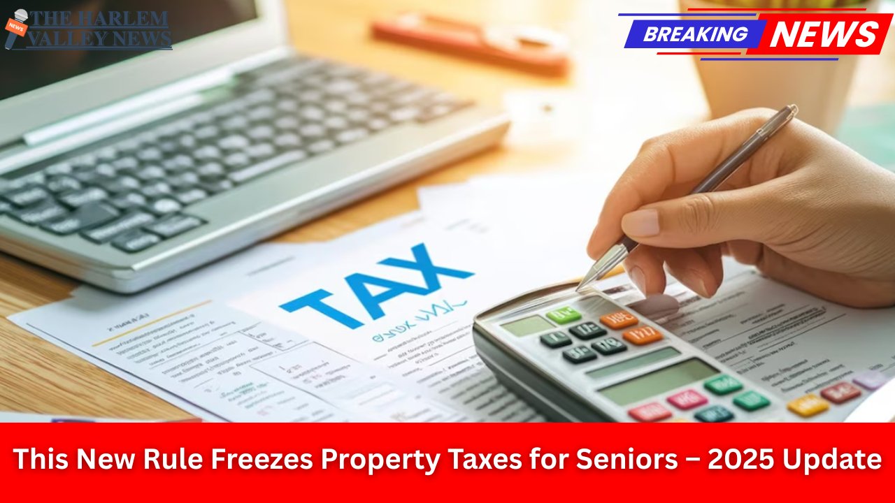 This New Rule Freezes Property Taxes for Seniors – 2025 Update