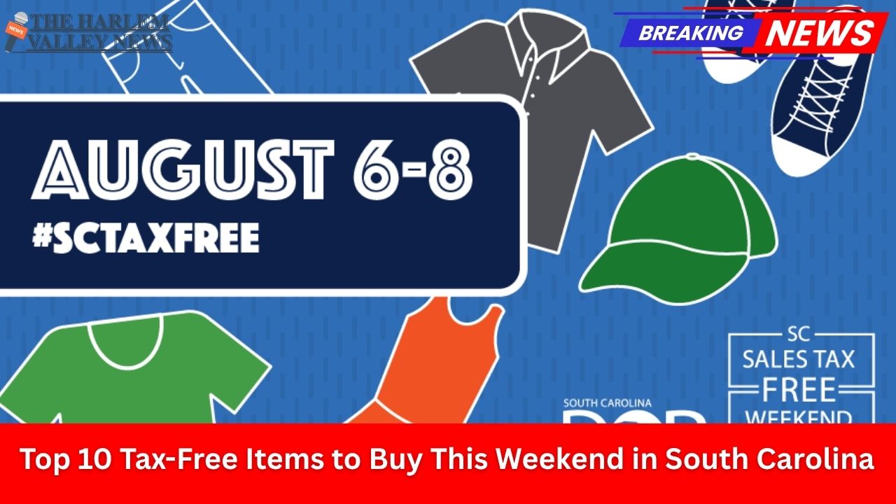 Top 10 Tax-Free Items to Buy This Weekend in South Carolina