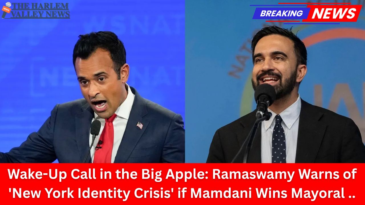 Wake-Up Call in the Big Apple: Ramaswamy Warns of 'New York Identity Crisis' if Mamdani Wins Mayoral Race