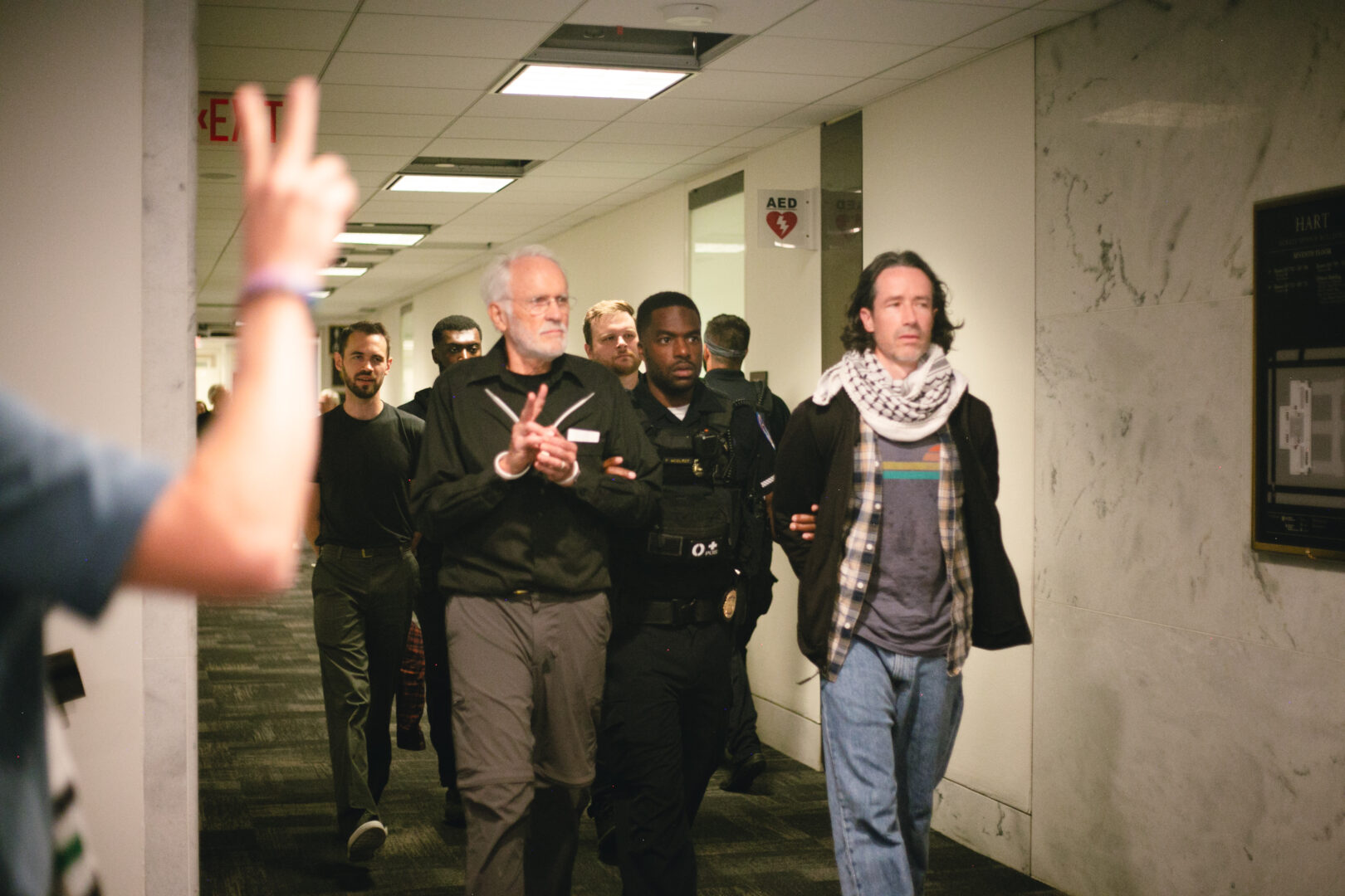 Lancaster Mennonites Among Those Arrested in Peaceful U.S. Capitol Protest Over Gaza War